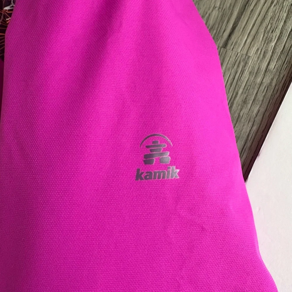 NEW Kamik Cami Leilani print jacket plum/fuschia NWOT